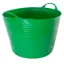 Red Gorilla Tub Flexi Large 38 Litres in Green